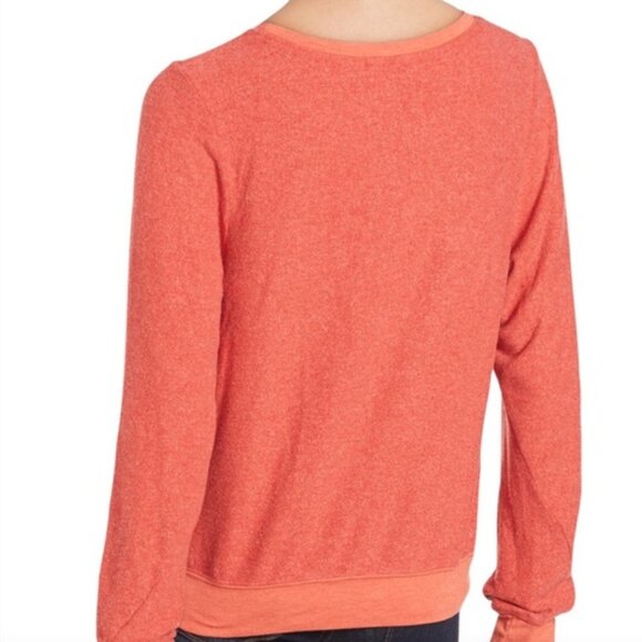 NWOT Wildfox Red Sweatshirt Size XS "Wild Hearts Can't Be Broken" Retail $108 - Picture 2 of 6